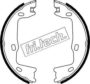 Fri.Tech. 1073.159 - Комплект тормозов, ручник, парковка unicars.by