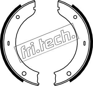 Fri.Tech. 1253.717 - Комплект тормозов, ручник, парковка unicars.by