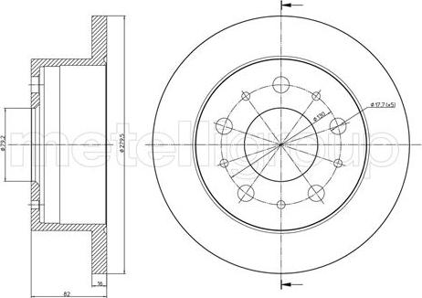 Fri.Tech. BD0869 - Тормозной диск unicars.by