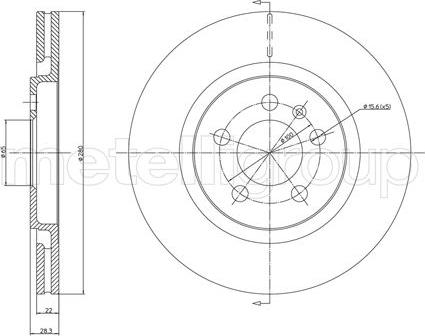 Fri.Tech. BD0307 - Тормозной диск unicars.by