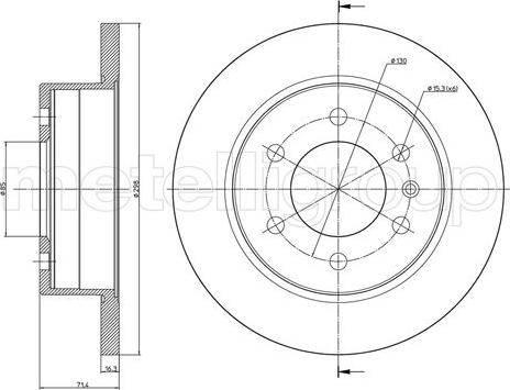 Zimmermann 400.6477.00 - Тормозной диск unicars.by