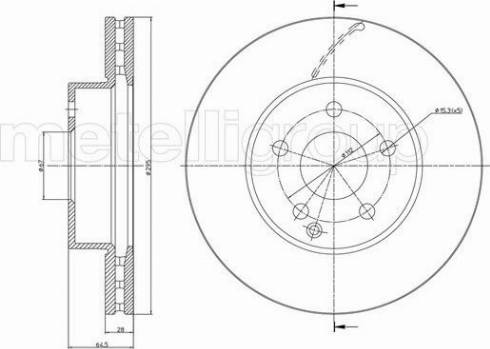 Fri.Tech. BD1234 - Тормозной диск unicars.by