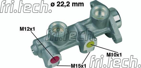 Fri.Tech. PF168 - Главный тормозной цилиндр unicars.by