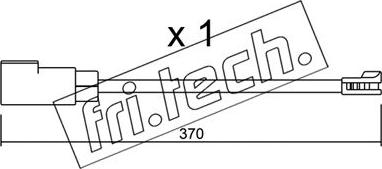 Fri.Tech. SU.339 - Сигнализатор, износ тормозных колодок unicars.by