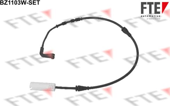 FTE BZ1103W-SET - Сигнализатор, износ тормозных колодок unicars.by