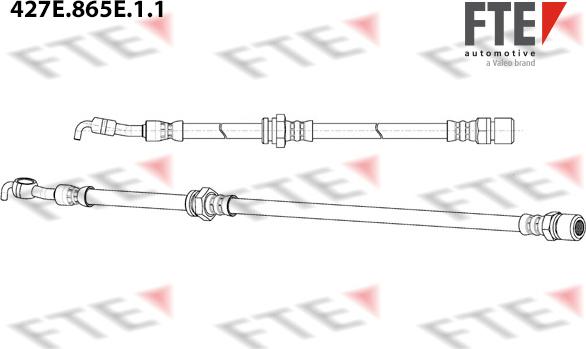 FTE 9240956 - Тормозной шланг unicars.by