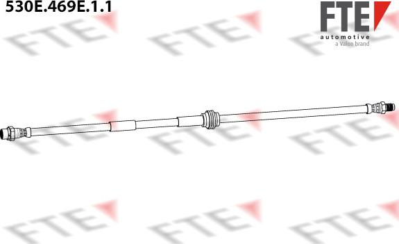 FTE 9240754 - Тормозной шланг unicars.by