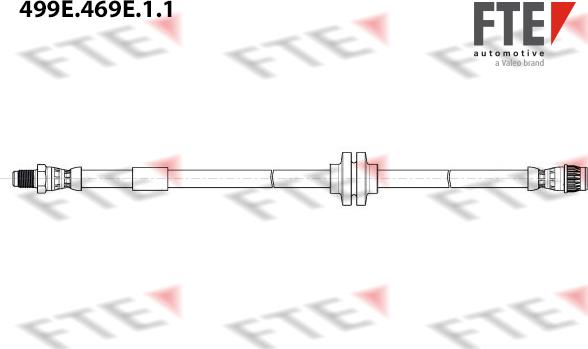 FTE 499E.469E.1.1 - Тормозной шланг unicars.by