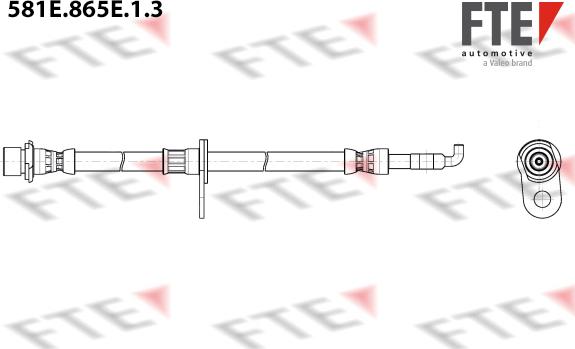 FTE 581E.865E.1.3 - Тормозной шланг unicars.by