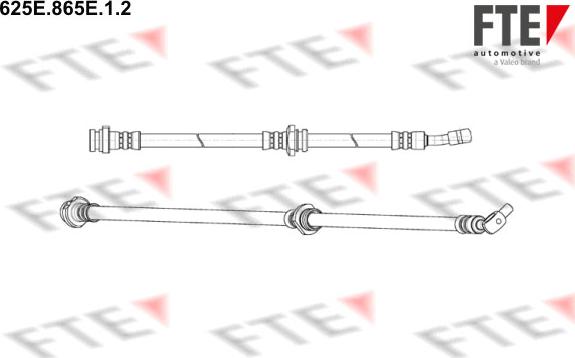 FTE 625E.865E.1.2 - Тормозной шланг unicars.by