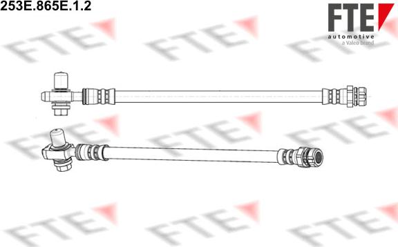 FTE 253E.865E.1.2 - Тормозной шланг unicars.by