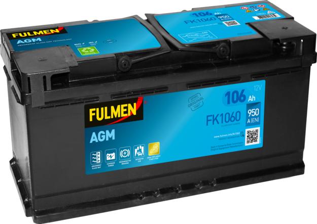 Fulmen FK1060 - Стартерная аккумуляторная батарея, АКБ unicars.by