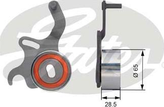 Gates T41261 - Натяжной ролик, зубчатый ремень ГРМ unicars.by