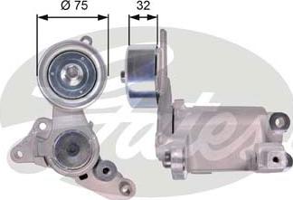 Gates T39135 - Натяжитель, поликлиновый ремень unicars.by