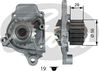 Gates WP0146 - Водяной насос unicars.by