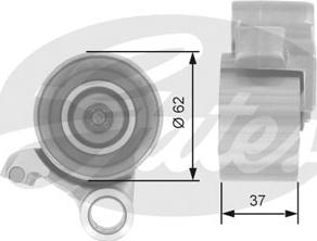 GATES-SEA T41075 - Натяжной ролик, зубчатый ремень ГРМ unicars.by