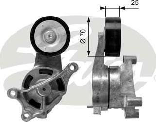 GATES-SEA T39084 - Натяжитель, поликлиновый ремень unicars.by