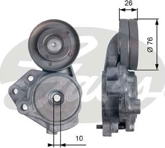 GATES-SEA T39173 - Натяжитель, поликлиновый ремень unicars.by