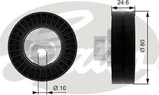 GATES-SEA T38069 - Ролик, поликлиновый ремень unicars.by