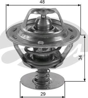 GATES-SEA TH39082G1 - Термостат охлаждающей жидкости / корпус unicars.by