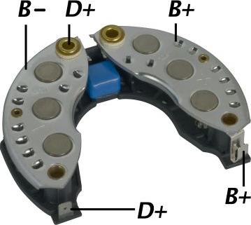 GAUSS GA1455 - Выпрямитель, диодный мост, генератор unicars.by