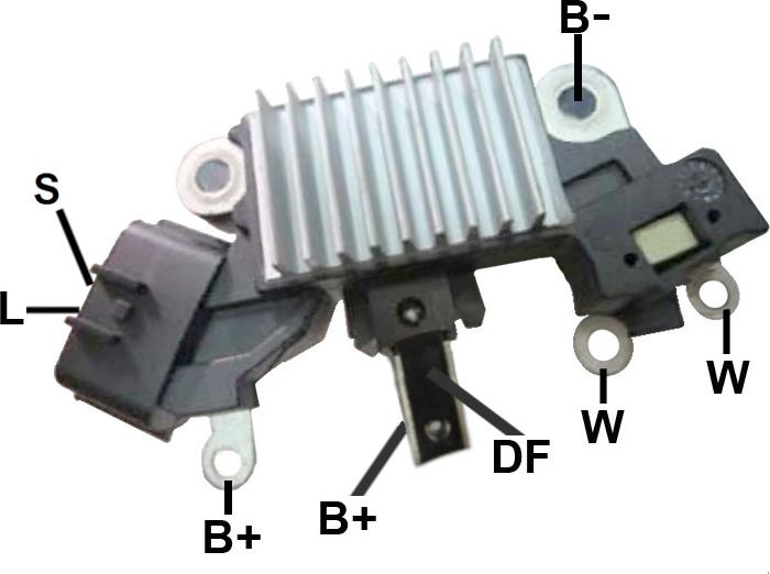 GAUSS GA244 - Регулятор напряжения, генератор unicars.by