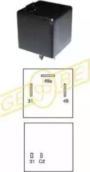 Gebe 9 9177 1 - Прерыватель указателей поворота unicars.by