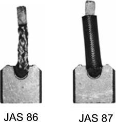 General Motors SJASX-86-87 - Угольная щетка, стартер unicars.by