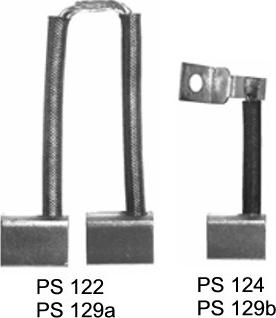 General Motors SPSX-129 - Угольная щетка, стартер unicars.by