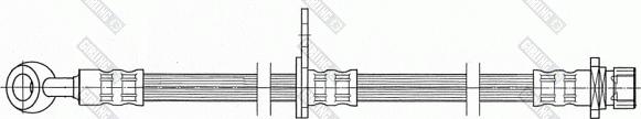 Girling 9004449 - Тормозной шланг unicars.by