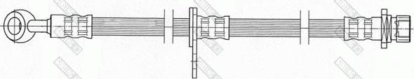 Girling 9004448 - Тормозной шланг unicars.by