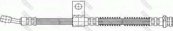 Girling 9004606 - Тормозной шланг unicars.by