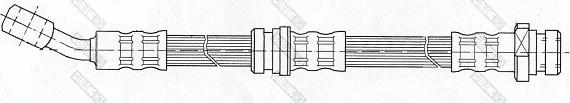 Girling 9004613 - Тормозной шланг unicars.by