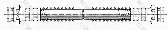 Girling 9001301 - Тормозной шланг unicars.by