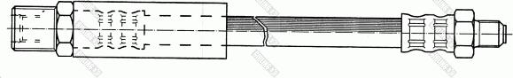Girling 9003149 - Тормозной шланг unicars.by
