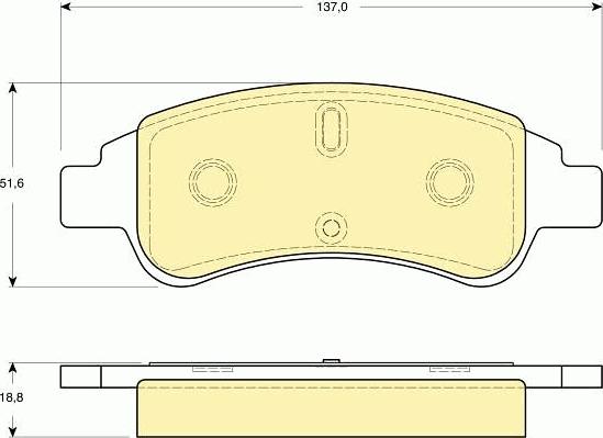 Girling 6411704 - Дисковый тормозной механизм, комплект unicars.by