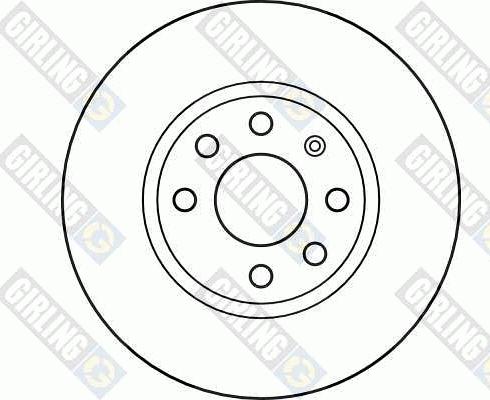 Girling 6041651 - Тормозной диск unicars.by