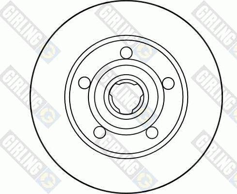 Girling 6027714 - Тормозной диск unicars.by