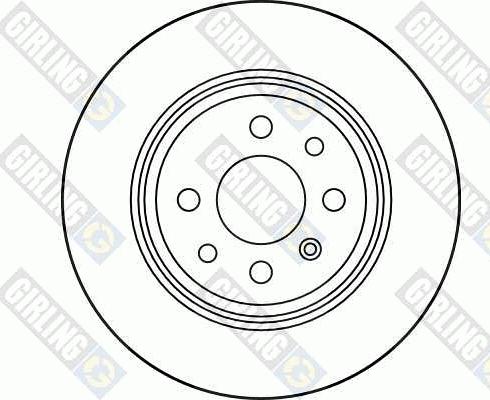 Girling 6027724 - Тормозной диск unicars.by