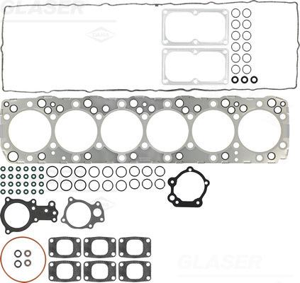 Glaser D40573-00 - Комплект прокладок, головка цилиндра unicars.by