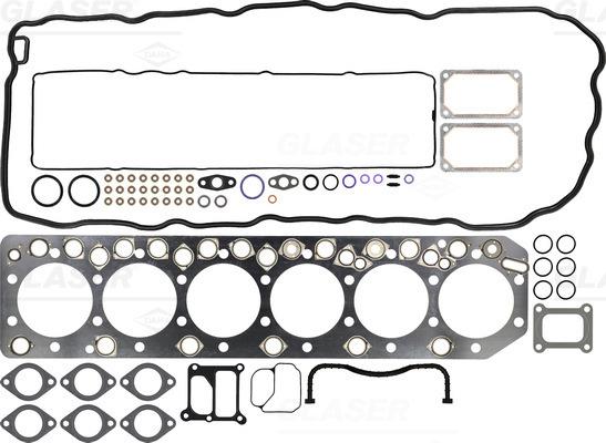 Glaser D83410-00 - Комплект прокладок, головка цилиндра unicars.by