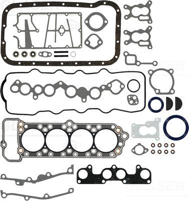 Glaser S80897-00 - Комплект прокладок, двигатель unicars.by