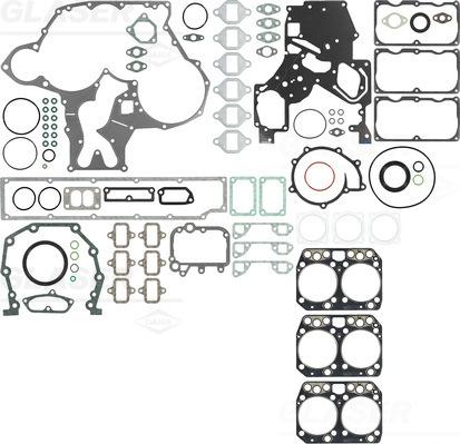 Glaser S38369-00 - Комплект прокладок, двигатель unicars.by