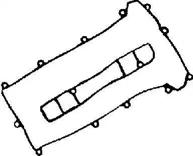 Glaser V36732-00 - Комплект прокладок, крышка головки цилиндра unicars.by