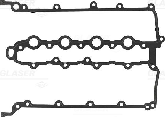 Glaser X90652-01 - Прокладка, крышка головки цилиндра unicars.by