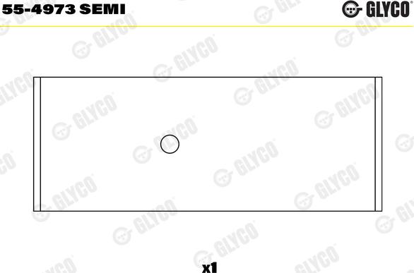 Glyco 55-4973 SEMI - Втулка подшипника, шатун unicars.by