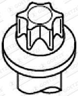 Goetze 22-01340B - Комплект болтов головки цилиндра unicars.by