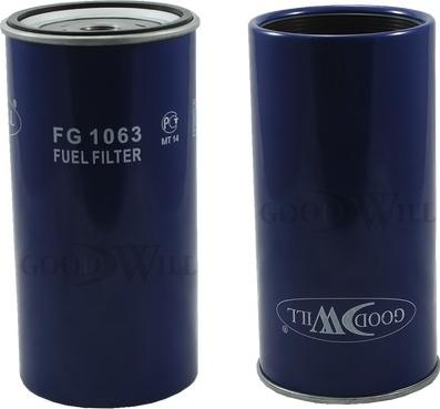 GoodWill FG 1063 - Топливный фильтр unicars.by