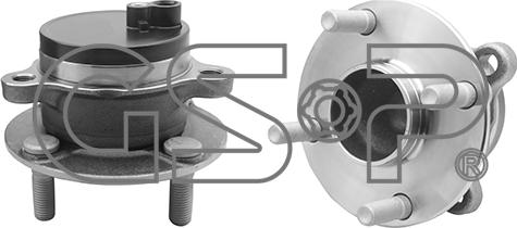 GSP 9400596 - Комплект подшипника ступицы колеса unicars.by