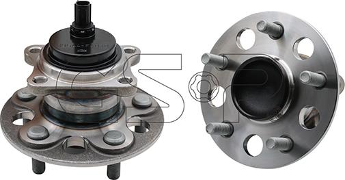 GSP 9400557 - Комплект подшипника ступицы колеса unicars.by